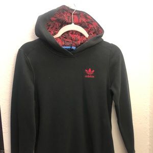 Adidas hoodie size young 14 (L)